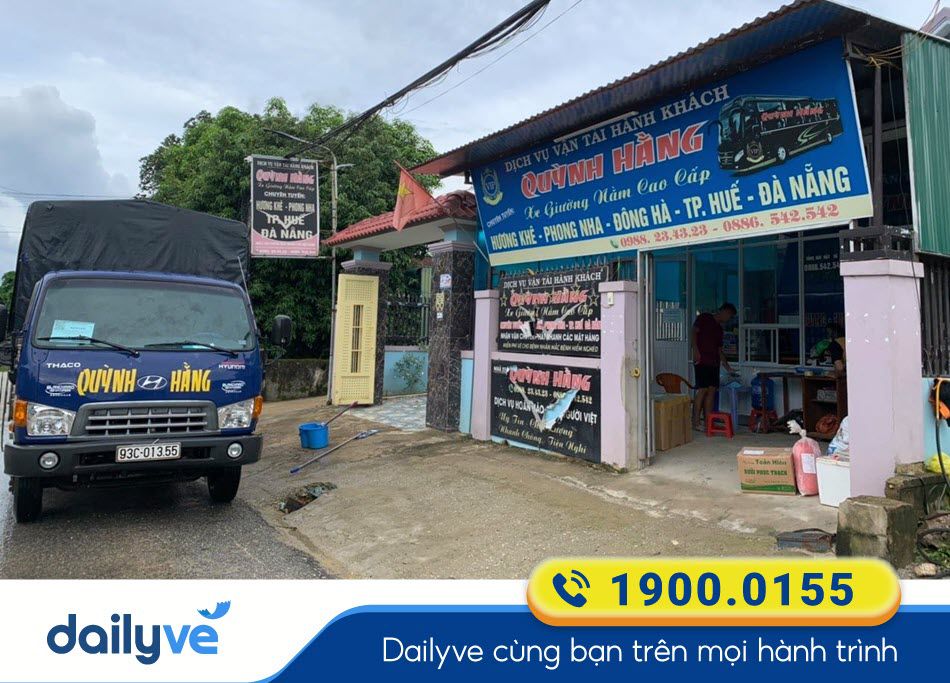 Văn phòng nhà xe Quỳnh Hằng tại Hương Khê - Hà Tĩnh