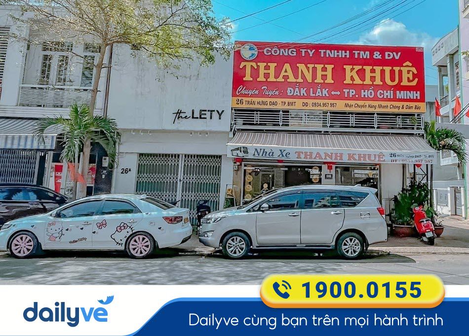 Địa chỉ nhà xe Thanh Khuê ở Đắk Lắk