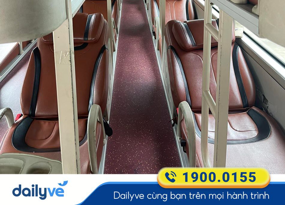 Xe giường nằm 36 chỗ đời mới của nhà xe Hùng Hường Nghệ An