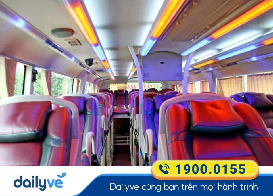 Xe giường nằm 39 chỗ của nhà xe An Khang Kiên Giang