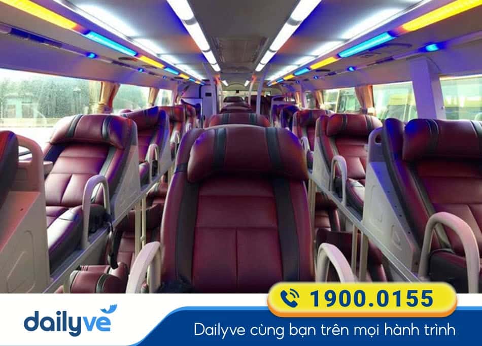 Xe giường nằm 40 chỗ của nhà xe Hải Đăng Bắc Giang