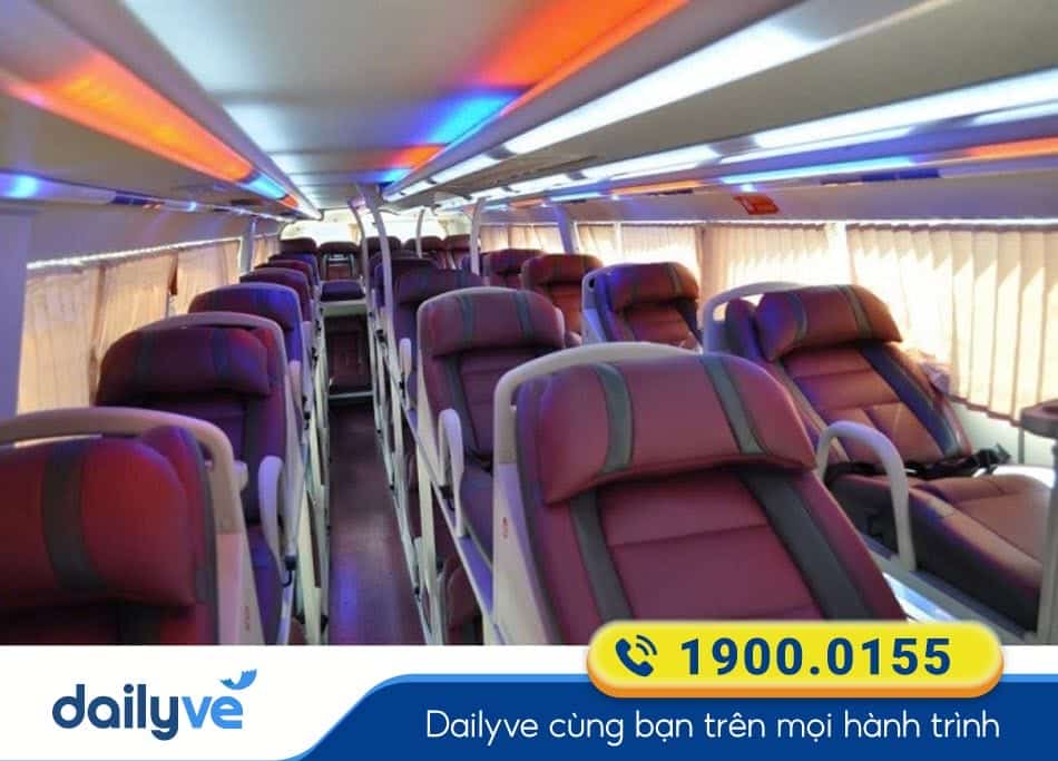 Xe giường nằm 40 chỗ của nhà xe Hải Định chất lượng cao