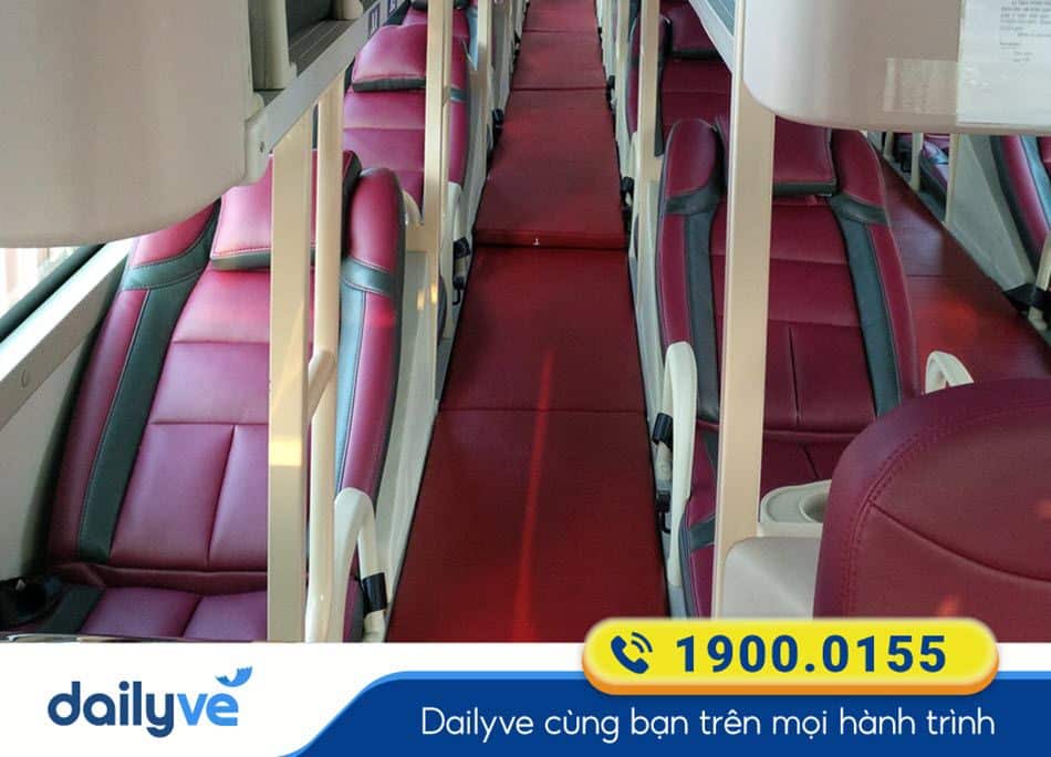Xe giường nằm 40 chỗ của nhà xe Tấn Phát chất lượng cao
