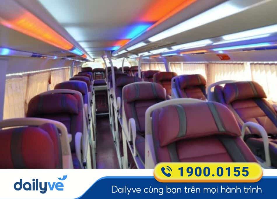 Xe giường nằm 40 chỗ của nhà xe Tiến Thành Quảng Trị