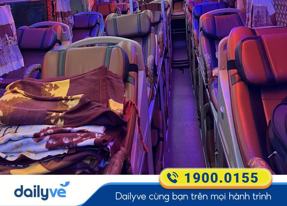 Xe giường nằm 40 chỗ tiện nghi của nhà xe Kim Định