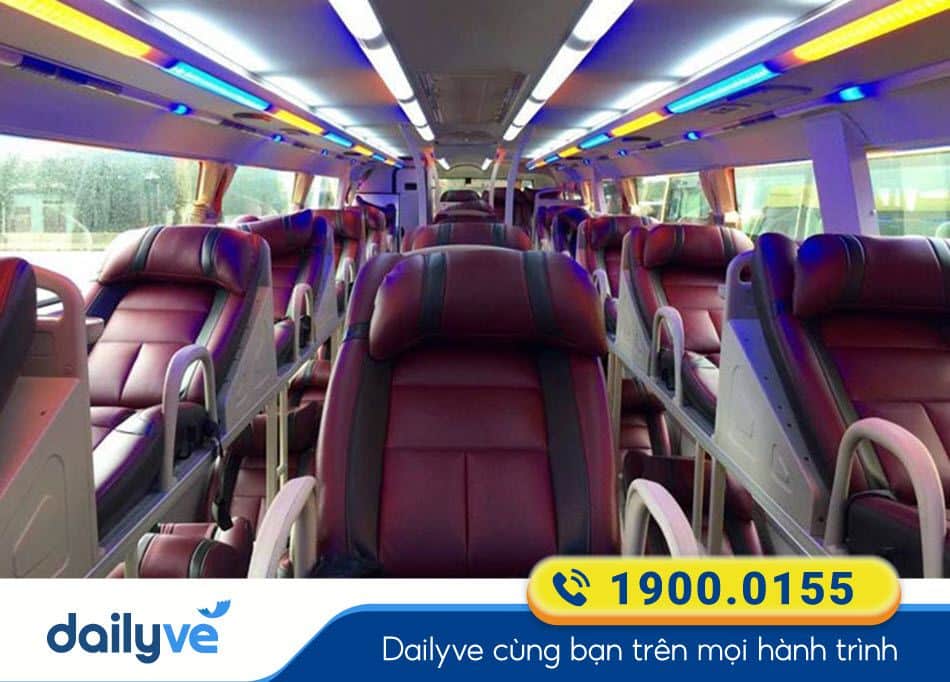 Xe giường nằm 44 chỗ của nhà xe Mỹ Nhung Bạc Liêu