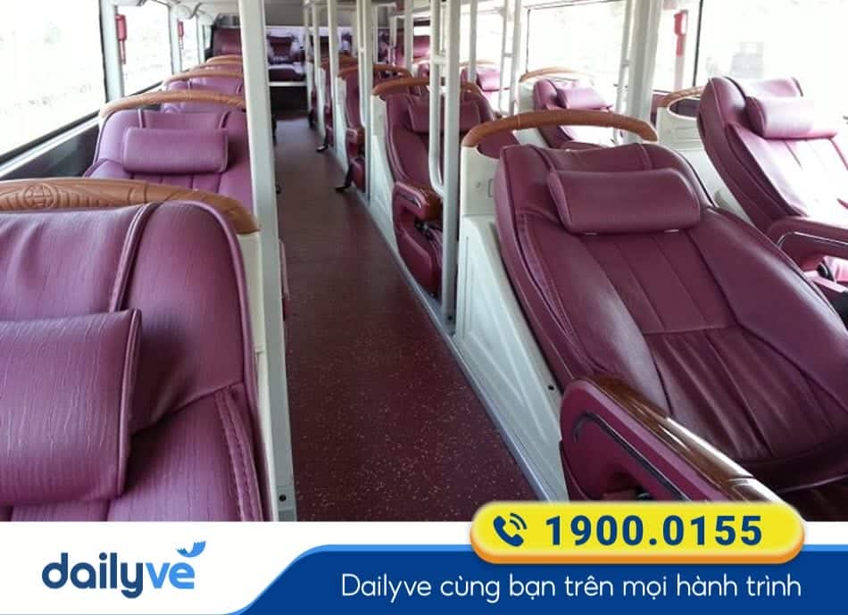 Xe giường nằm 45 chỗ của nhà xe Thanh Phương Phú Yên