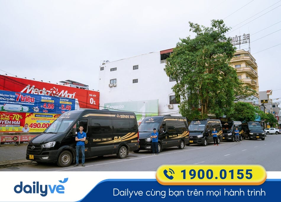 Nhà xe Bình An Limousine đi Hải Hậu - Nam Định từ Hà Nội giá rẻ