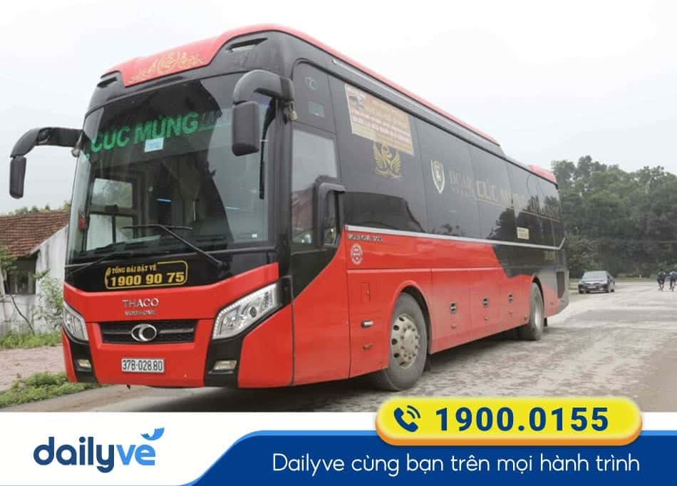 Nhà xe Cúc Mừng chuyên tuyến xe Đà Nẵng đi Ba Đồn - Quảng Bình