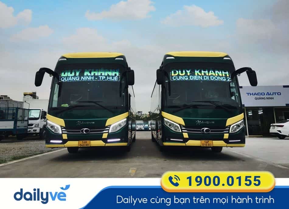 Nhà xe Duy Khánh Limousine từ Đà Nẵng đi Thái Bình chất lượng cao