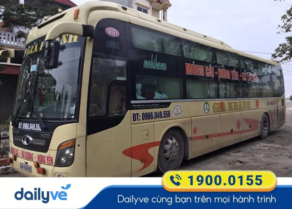 Nhà xe Gia khánh Móng Cái