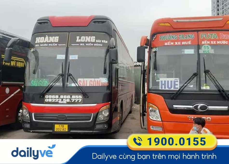 Nhà xe Hoàng Long Hải Vân tuyến xe Hà Nội - Quy Nhơn Bình Định