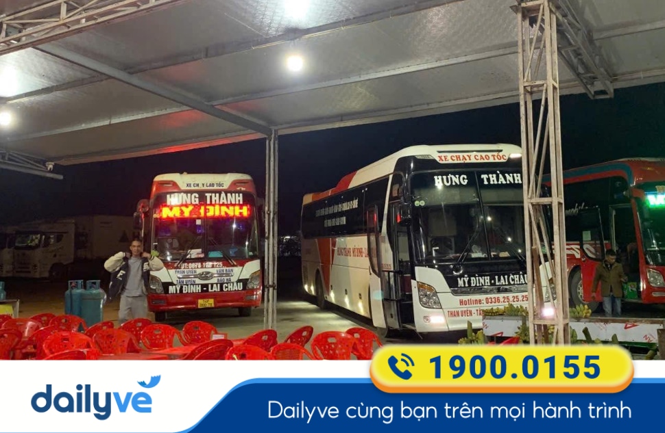 Nhà xe Hưng Thành từ Hà Nội đi Lai Châu chất lượng cao