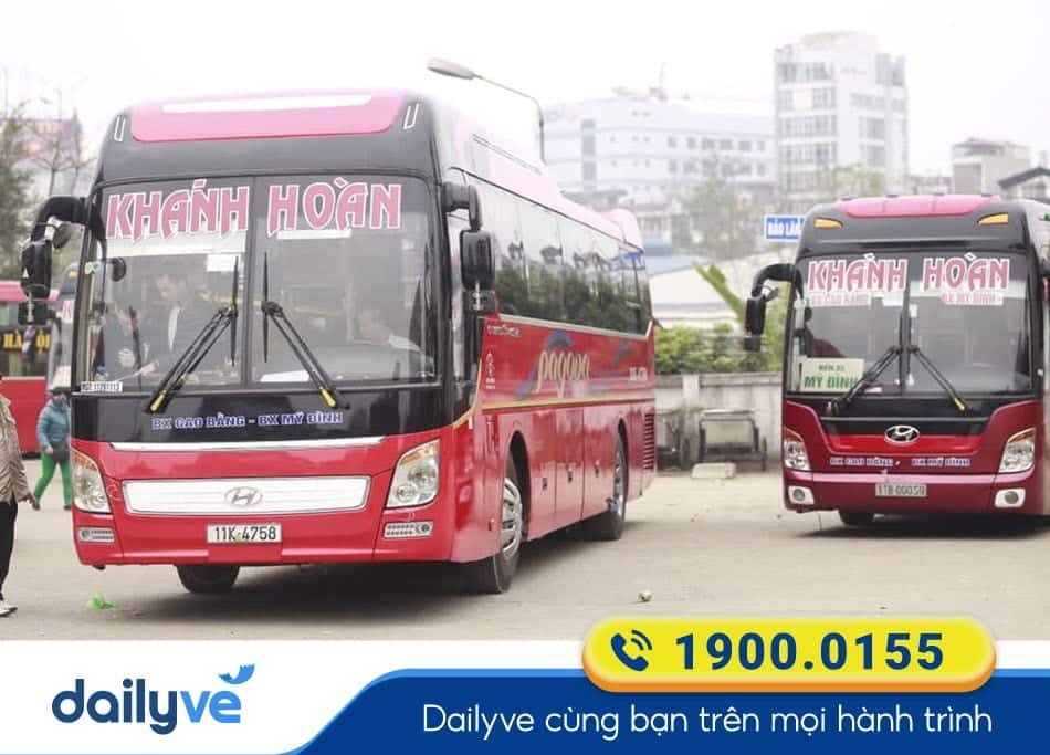 Nhà xe Khánh Hoàn đi Bắc Kạn từ Hà Nội chất lượng cao
