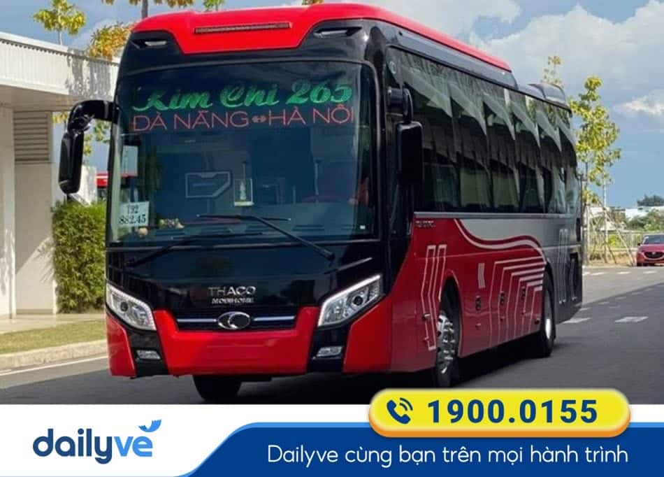 Nhà xe Kim Chi 265 đi Thanh Hóa từ Đà Nẵng