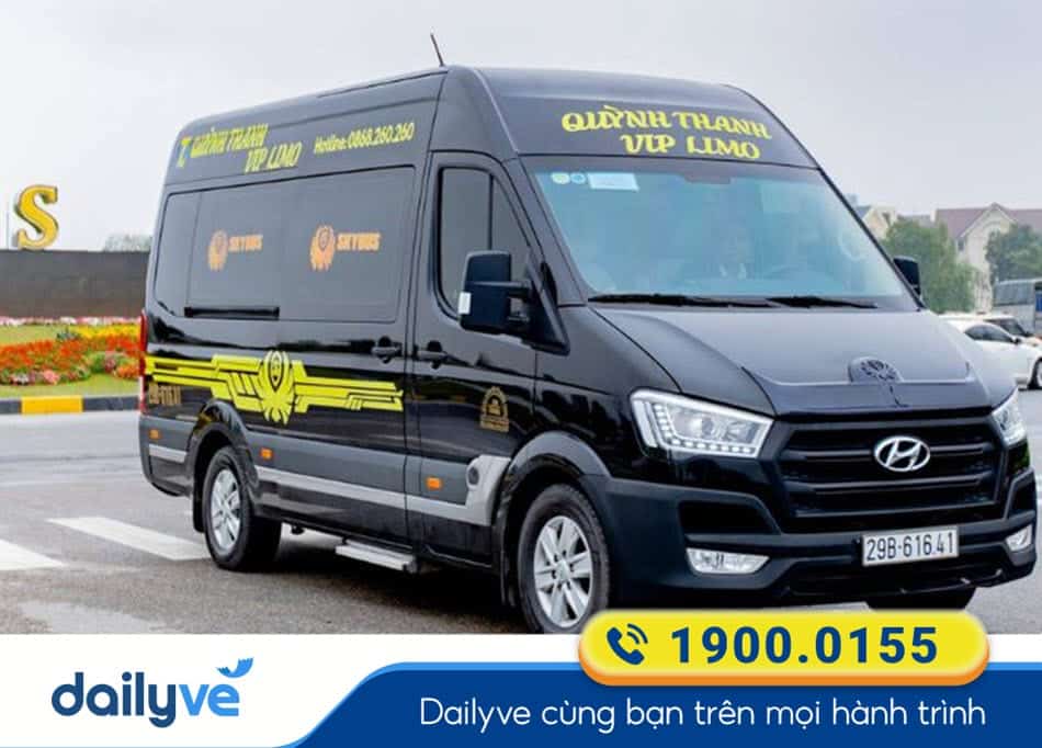 Nhà xe Quỳnh Thanh Vip Limo tuyến Hà Nội đi Bắc Giang uy tín nhất