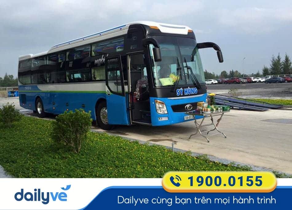 Xe khách Sỹ Hùng đi Ba Đồn - Quảng Bình từ Đà Nẵng