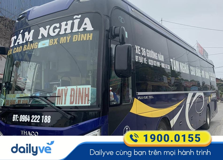 Nhà xe Tám Nghĩa chuyên tuyến xe Hà Nội đi Bắc Kạn