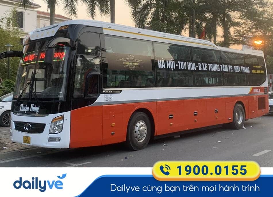 Nhà xe Thuận Hưng chuyên tuyến xe Hà Nội đi Quy Nhơn chất lượng cao
