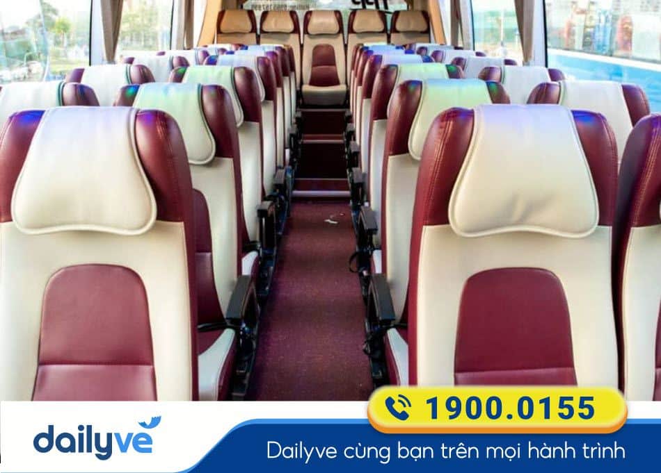 Tiện ích xe ghế ngồi 29 chỗ đời mới của nhà xe Bảo Quỳnh