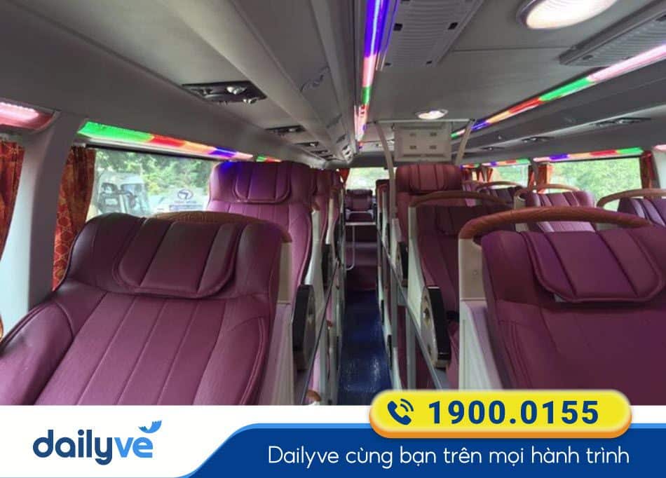 Tiện ích xe giường nằm thế hệ mới của nhà xe A Liêm Lagi