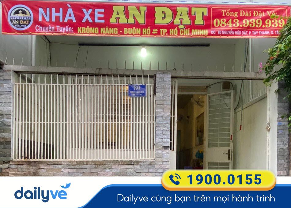 Văn phòng nhà xe An Đạt tại Sài Gòn