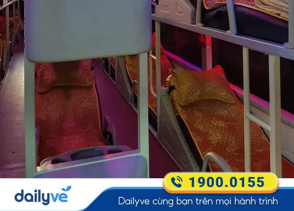 Xe giường nằm 41 chỗ của nhà xe Anh Tài Nghệ An